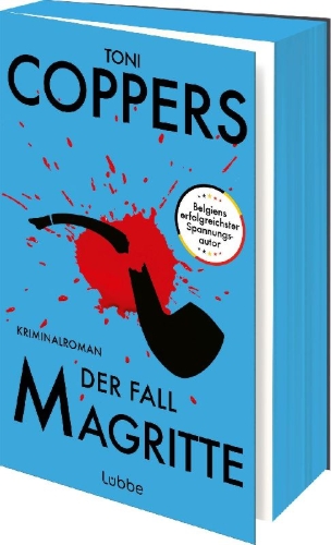 Buchcover und Innenansicht für das Buch: De zaak Magritte