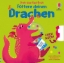 Buchcover und Innenansicht für das Buch: Dreh-das-Rad-Buch: Füttere deinen Drachen