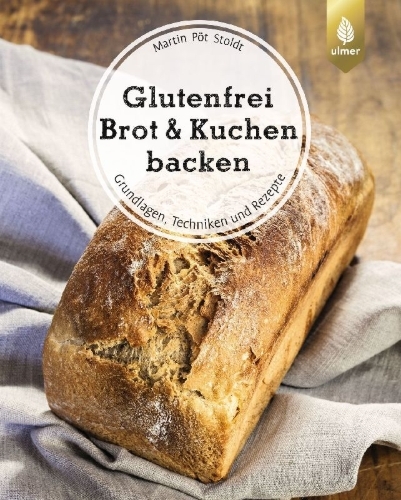 Buchcover und Innenansicht für das Buch: Glutenfrei Brot und Kuchen backen - endlich verständlich