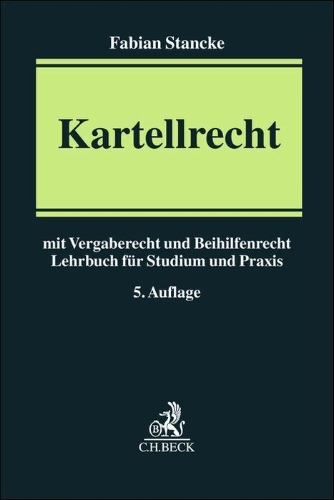 Buchcover und Innenansicht für das Buch: Kartellrecht