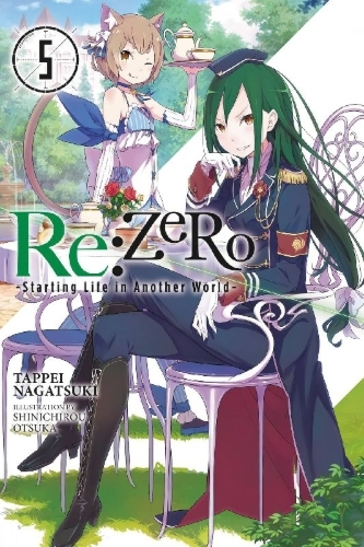 Buchcover und Innenansicht für das Buch: Re:ZERO, Vol. 5 (Novel)