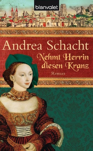 Buchcover und Innenansicht für das Buch: Nehmt Herrin diesen Kranz