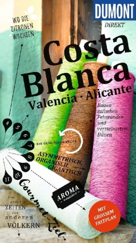 Buchcover und Innenansicht für das Buch: DUMONT direkt Reiseführer Costa Blanca, Valencia, Alicante