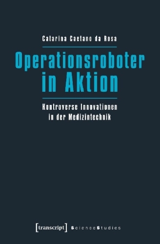 Buchcover und Innenansicht für das Buch: Operationsroboter in Aktion