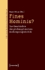 Buchcover und Innenansicht für das Buch: Fines Hominis?