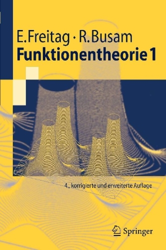 Buchcover und Innenansicht für das Buch: Funktionentheorie 1