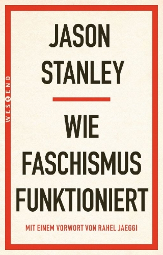Buchcover und Innenansicht für das Buch: Wie Faschismus funktioniert