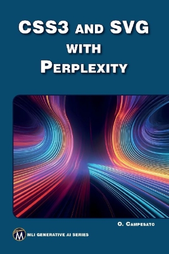 Buchcover und Innenansicht für das Buch: CSS3 and SVG with Perplexity