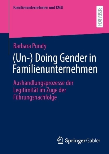 Buchcover und Innenansicht für das Buch: (Un-) Doing Gender in Familienunternehmen