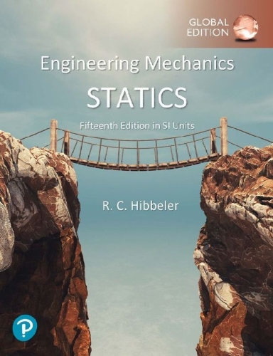 Buchcover und Innenansicht für das Buch: Engineering Mechanics: Statics, SI Units