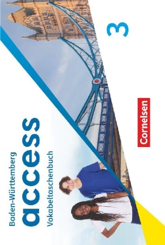 Buchcover und Innenansicht für das Buch: Access Band 3: 7. Schuljahr - Baden-Württemberg - Ausgabe 2025 - Vokabeltaschenbuch