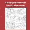 Buchcover und Innenansicht für das Buch: Colorful World - Besinnliche Weihnachtszeit