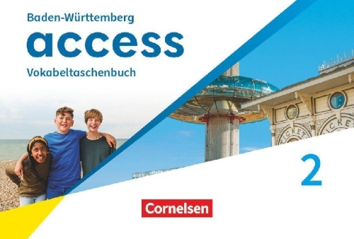 Buchcover und Innenansicht für das Buch: Access Band 2: 6. Schuljahr - Baden-Württemberg - Ausgabe 2025 - Vokabeltaschenbuch