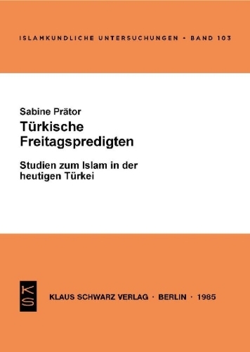 Buchcover und Innenansicht für das Buch: Türkische Freitagspredigten