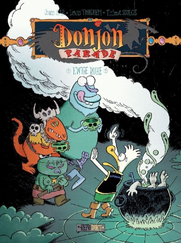Buchcover und Innenansicht für das Buch: Donjon Parade 11