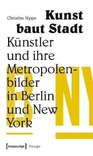 Buchcover und Innenansicht für das Buch: Kunst baut Stadt