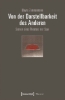 Buchcover und Innenansicht für das Buch: Von der Darstellbarkeit des Anderen