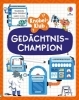 Buchcover und Innenansicht für das Buch: Knobel-Klub: Gedächtnis-Champion