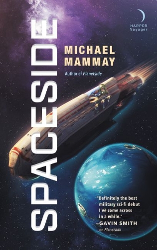 Buchcover und Innenansicht für das Buch: Spaceside