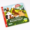 Buchcover und Innenansicht für das Buch: Baby Pixi (unkaputtbar) 141: Flippediflapp: Tiere auf dem Bauernhof