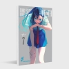 Buchcover und Innenansicht für das Buch: Usotsuki Satsuki wa Shi ga Mieru