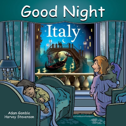 Buchcover und Innenansicht für das Buch: Good Night Italy