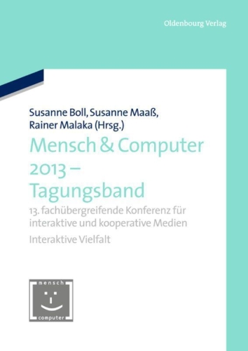 Buchcover und Innenansicht für das Buch: Mensch & Computer 2013 - Tagungsband