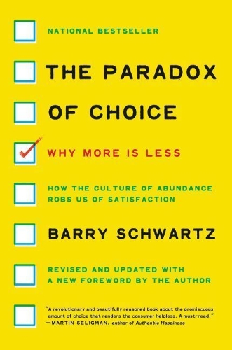Buchcover und Innenansicht für das Buch: The Paradox of Choice