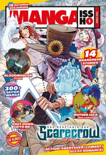 Buchcover und Innenansicht für das Buch: Manga Issho 01