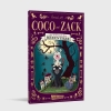 Buchcover und Innenansicht für das Buch: Coco und Zack: Im Internat der Hexentiere