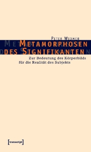 Buchcover und Innenansicht für das Buch: Metamorphosen des Signifikanten