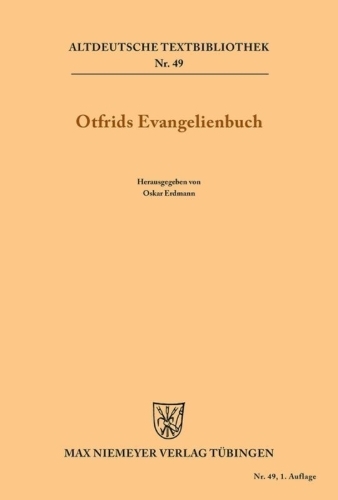 Buchcover und Innenansicht für das Buch: Otfrids Evangelienbuch