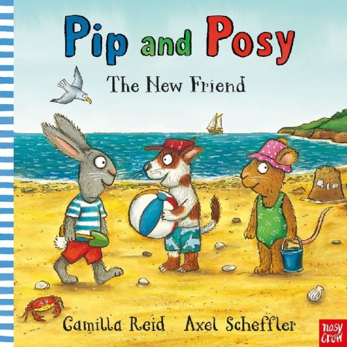 Buchcover und Innenansicht für das Buch: Pip and Posy: The New Friend