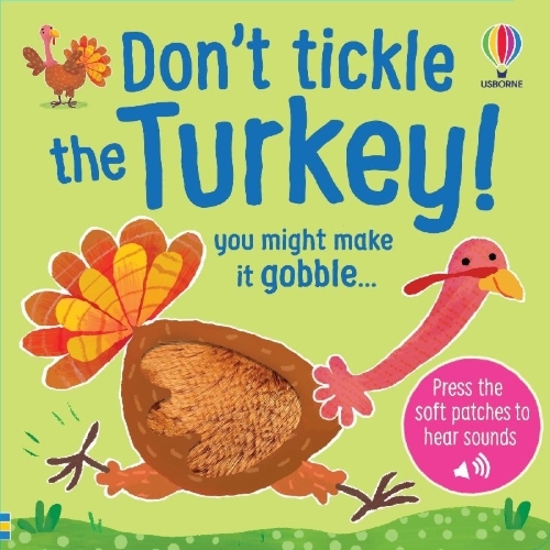 Buchcover und Innenansicht für das Buch: Don't Tickle the Turkey!