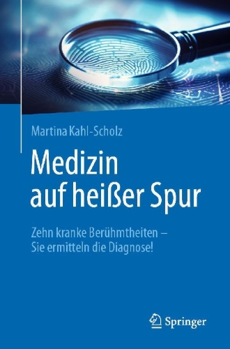 Buchcover und Innenansicht für das Buch: Medizin auf heißer Spur