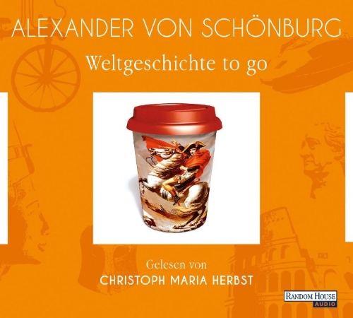 Buchcover und Innenansicht für das Buch: Weltgeschichte to go