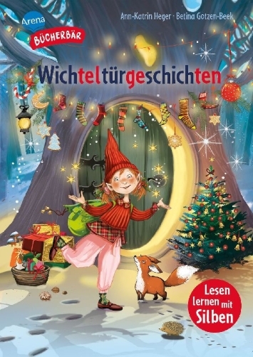 Buchcover und Innenansicht für das Buch: Wichteltürgeschichten
