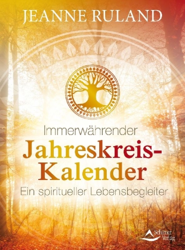 Buchcover und Innenansicht für das Buch: Immerwährender Jahreskreis-Kalender