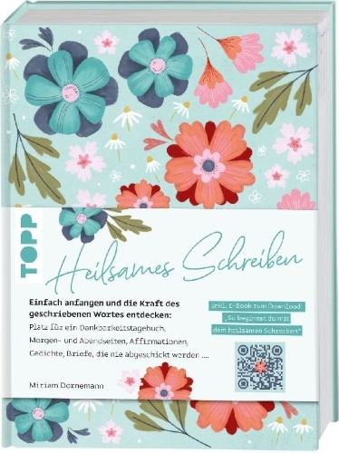 Buchcover und Innenansicht für das Buch: Heilsames Schreiben