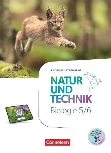Buchcover und Innenansicht für das Buch: Natur und Technik 5./6. Schuljahr - Biologie Neubearbeitung - Baden-Württemberg ab 2026 - Schulbuch