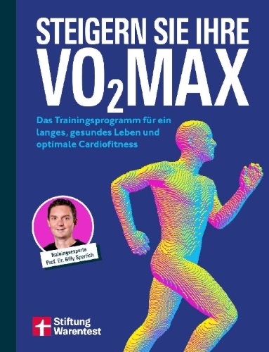 Buchcover und Innenansicht für das Buch: Steigern Sie Ihre VO2max