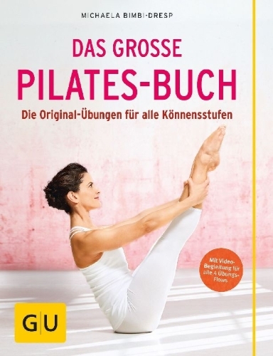 Buchcover und Innenansicht für das Buch: Das große Pilates-Buch