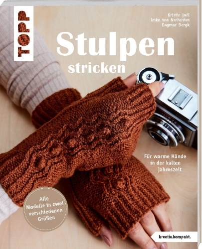 Buchcover und Innenansicht für das Buch: Stulpen stricken (kreativ.kompakt.)