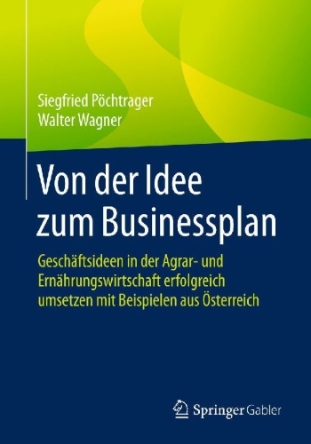 Buchcover und Innenansicht für das Buch: Von der Idee zum Businessplan