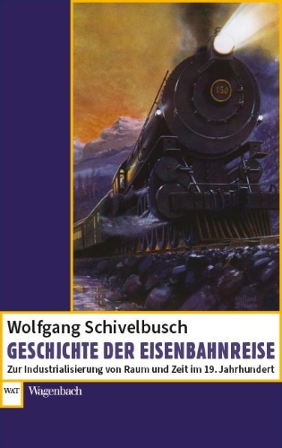 Buchcover und Innenansicht für das Buch: Geschichte der Eisenbahnreise