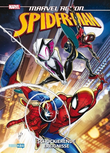 Buchcover und Innenansicht für das Buch: Marvel Action: Spider-Man (2020) #1-#3