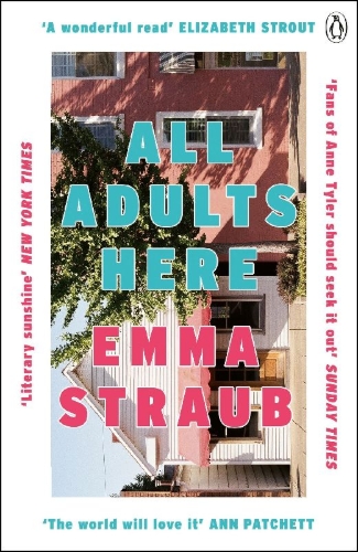 Buchcover und Innenansicht für das Buch: All Adults Here