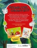 Buchcover und Innenansicht für das Buch: Mein Ausmalstickerbuch - Zwergenhaus
