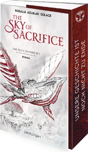 Buchcover und Innenansicht für das Buch: THE SKY OF SACRIFICE (The Tomorrowland Saga 02)