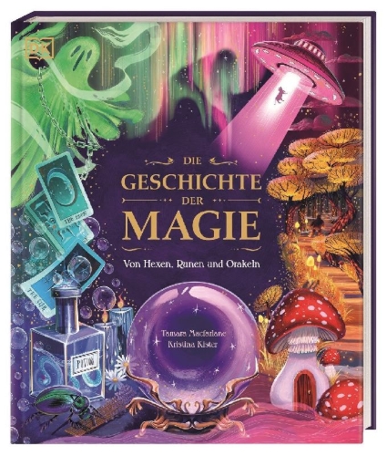 Buchcover und Innenansicht für das Buch: Die Geschichte der Magie